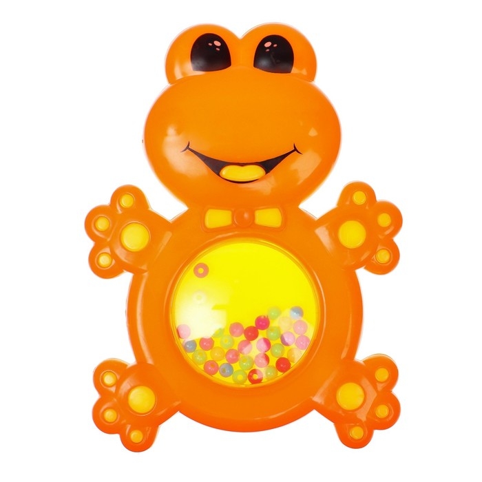 Набор погремушек «Лягушка и гусеничка - цепочка», 2 шт., Крошка Набор погремушек «Лягушка и гусеничка - цепочка», 2 шт., Крошка