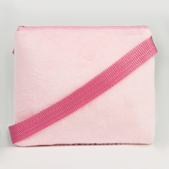 Сумка детская для девочки «Единорог», отдел на молнии, с пайетками, цвет розовый Сумка детская для девочки «Единорог», отдел на молнии, с пайетками, цвет розовый