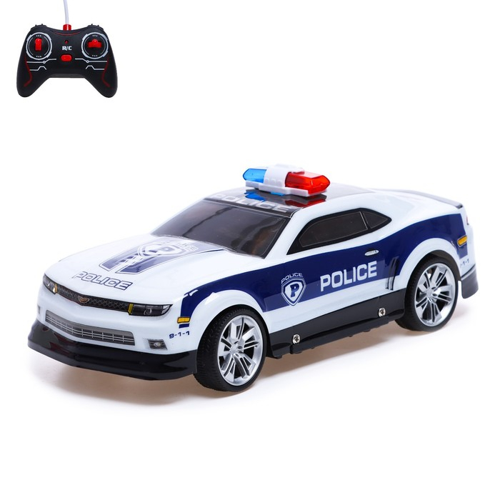 Машина радиоуправляемая «Патруль», работает от батареек, световые эффекты, цвета МИКС Машина радиоуправляемая «Патруль», работает от батареек, световые эффекты, цвета МИКС