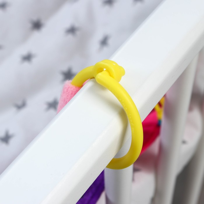 Растяжка - погремушка мягкая на кроватку/коляску «Малышка», Крошка Я Растяжка - погремушка мягкая на кроватку/коляску «Малышка», Крошка Я