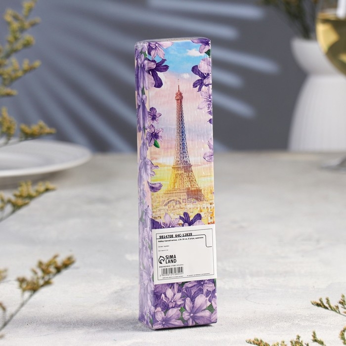 Набор Свечей витых, 1,9х 20 см, 6 штук, шампань Набор Свечей витых, 1,9х 20 см, 6 штук, шампань