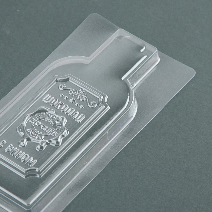 Форма для шоколада - плитка «Вино», 18 х 9.5 см Форма для шоколада - плитка «Вино», 18 х 9.5 см