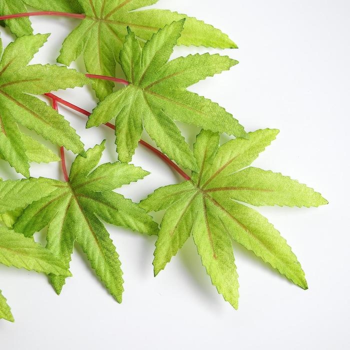 Декор «Листья на ветке» цвет зелёный Декор «Листья на ветке» цвет зелёный