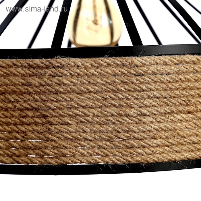 Светильник BayerLux Подвес Светильник BayerLux Подвес "Дюссель" 1х40Вт Е27 черный 30х30х120 см