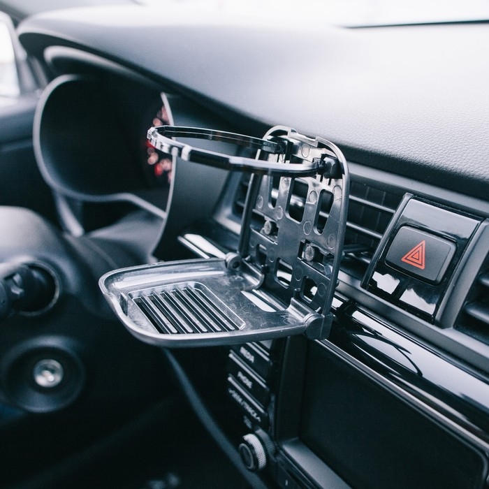 Подстаканник в автомобиль, складной, черный Подстаканник в автомобиль, складной, черный