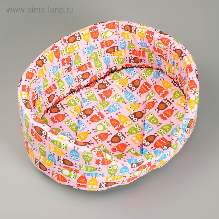 Лежанка №2, 43 х 30 х 16 см, микс цветов Лежанка №2, 43 х 30 х 16 см, микс цветов