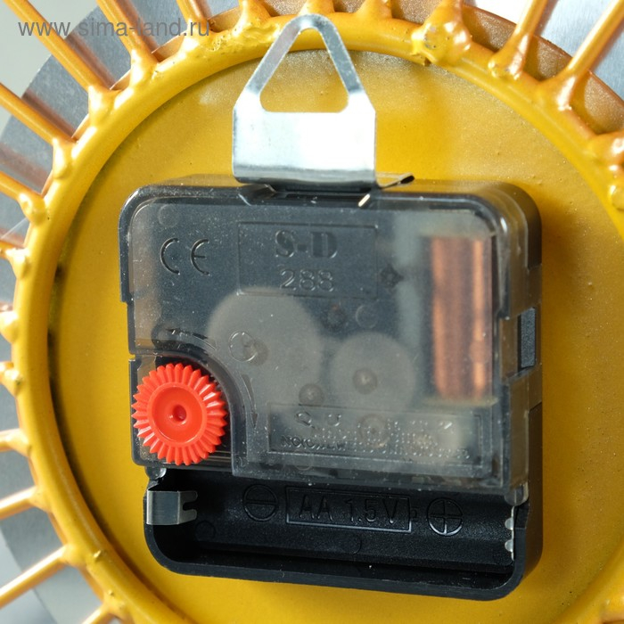 Часы настенные, серия: Ажур,  Часы настенные, серия: Ажур, "Сухан", плавный ход, d-40 см, циферблат 13 см