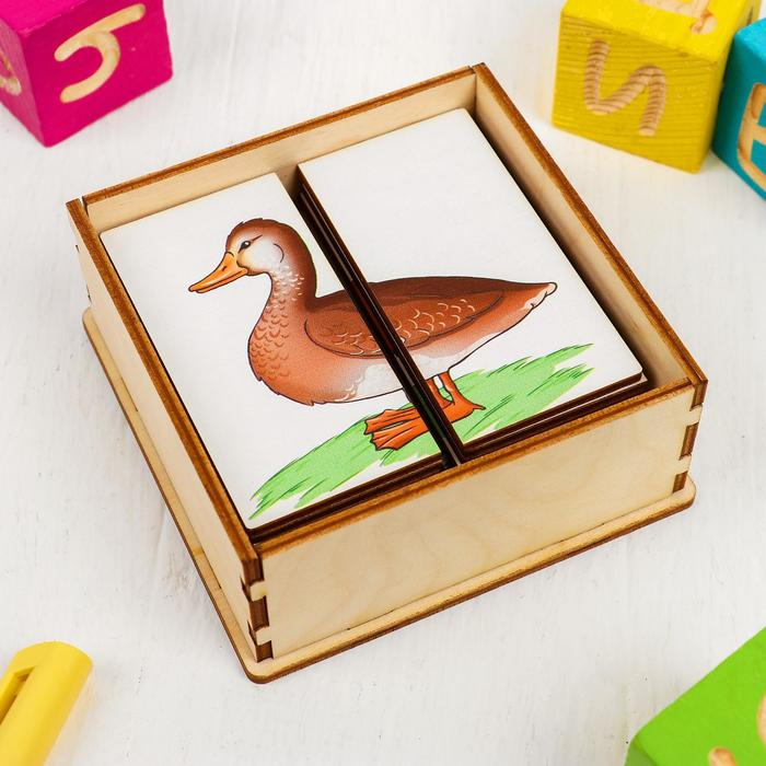 Картинки-половинки «Ферма», картинки нарисованы, размер картинки: 8,5 × 8,5 см Картинки-половинки «Ферма», картинки нарисованы, размер картинки: 8,5 × 8,5 см