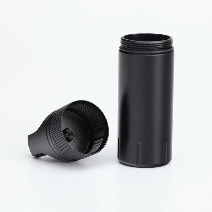 Водонепроницаемый брелок-контейнер для мелочей, черный, 11 см Водонепроницаемый брелок-контейнер для мелочей, черный, 11 см