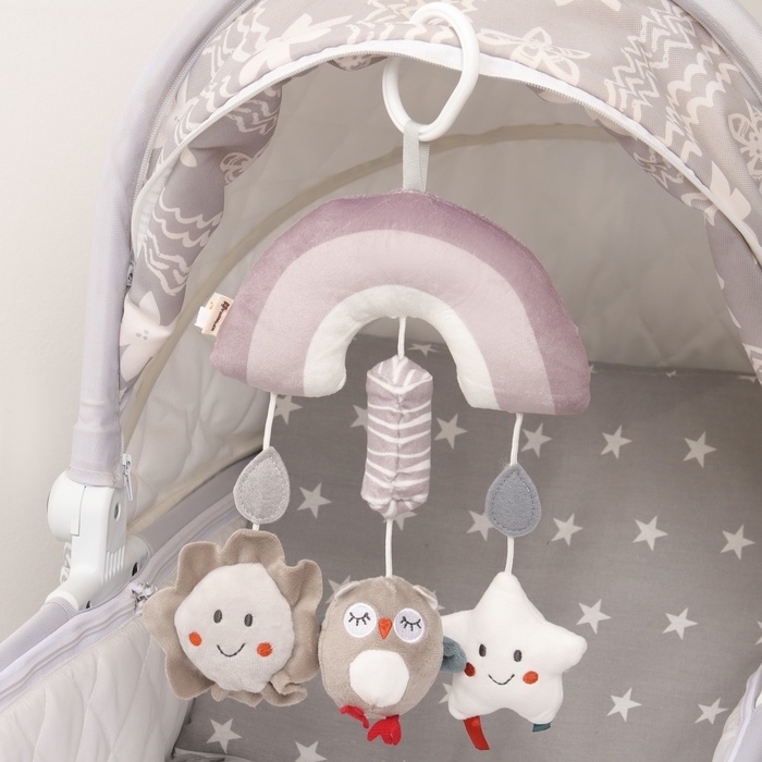 Подвеска - погремушка «Совушка», пищалка, шуршит, на кроватку, коляску, Крошка Я Подвеска - погремушка «Совушка», пищалка, шуршит, на кроватку, коляску, Крошка Я