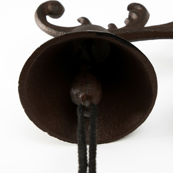 Колокол сувенирный чугун  Колокол сувенирный чугун "Растительный узор" 21х10х20 см