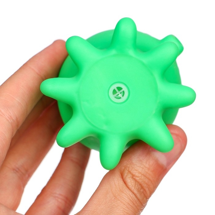 Набор резиновых игрушек для ванны &laquo;Игры малыша&raquo;, 7 шт, с пищалкой, Крошка Я