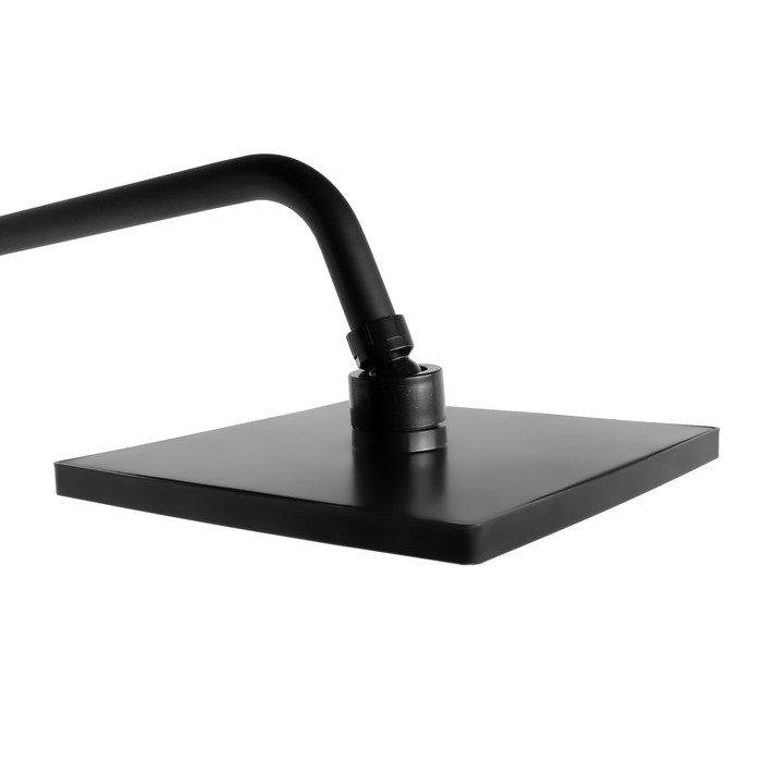 Душевая система ZEIN Z3862, смеситель, тропическая и ручная лейка, полка, латунь, черная Душевая система ZEIN Z3862, смеситель, тропическая и ручная лейка, полка, латунь, черная