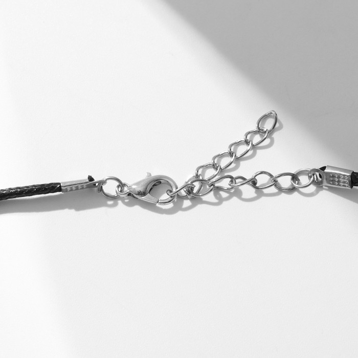 Кулон мужской «Мачете», цвет чёрный на чёрном шнурке, 40 см