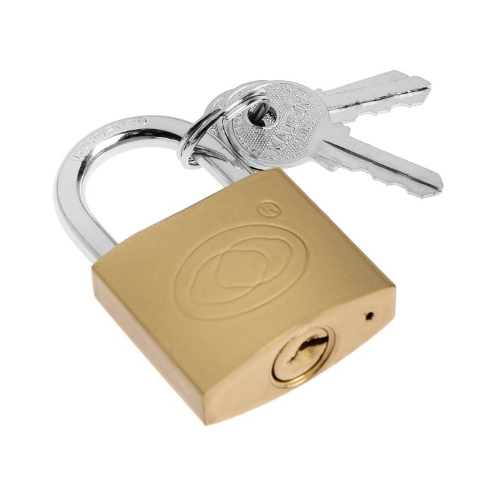 Замок навесной тип 14, 36х60 мм, 3 ключа Замок навесной тип 14, 36х60 мм, 3 ключа