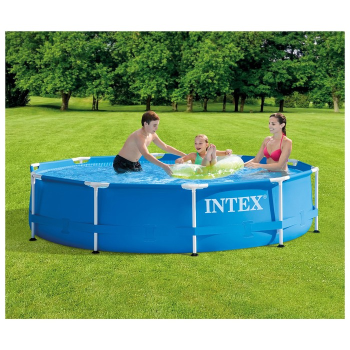 Бассейн каркасный Metal Frame Pool, 305 х 76 см, от 6 лет, 28200NP INTEX Бассейн каркасный Metal Frame Pool, 305 х 76 см, от 6 лет, 28200NP INTEX