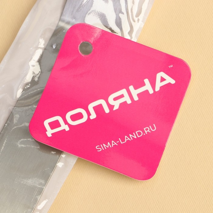 Кондитерская лопатка - палетка изогнутая Доляна, 26,5×3 см, рабочая часть 14,5 см, цвет серебристый Кондитерская лопатка - палетка изогнутая Доляна, 26,5×3 см, рабочая часть 14,5 см, цвет серебристый