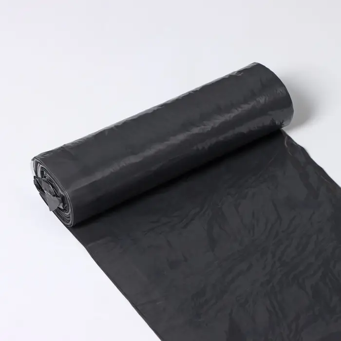 Мешки для мусора с завязками Доляна &laquo;Экстра&raquo;, 120 л, 35 мкм, ПВД, 9 шт., чёрные