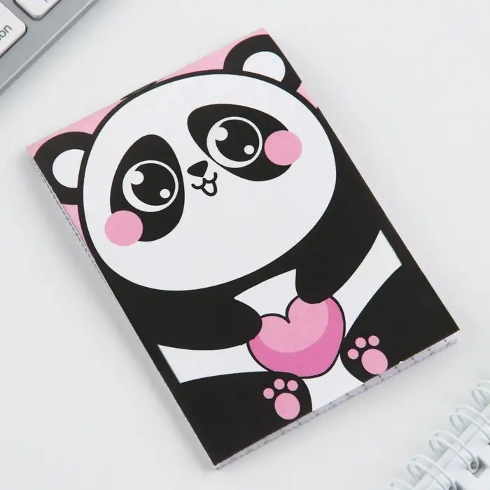 Блокнот А7, 16 листов &laquo;Панда&raquo;