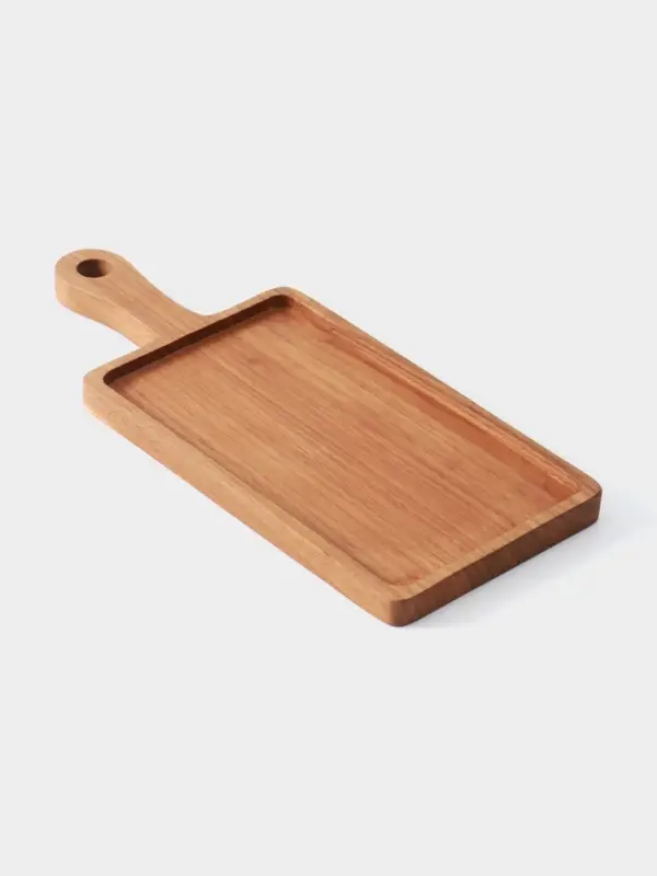 Блюдо, 35&times;15&times;1.5 см, тиковое дерево