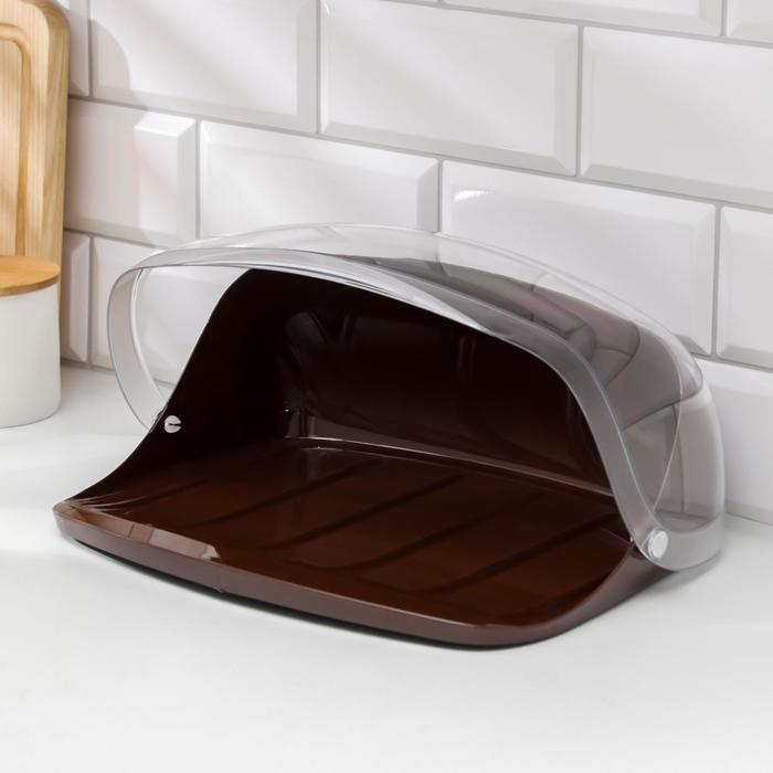 Хлебница, цвет коричневый Хлебница, цвет коричневый