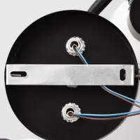 Спот потолочный &laquo;Айрис&raquo;, 2хЕ14, 40 Вт, черный, 38&times;18&times;22 см