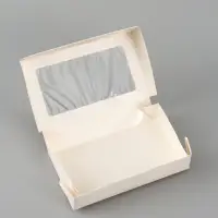 Коробка подарочная с окном &laquo;От всей души&raquo;, 20&times;12&times;4 см, самосборная