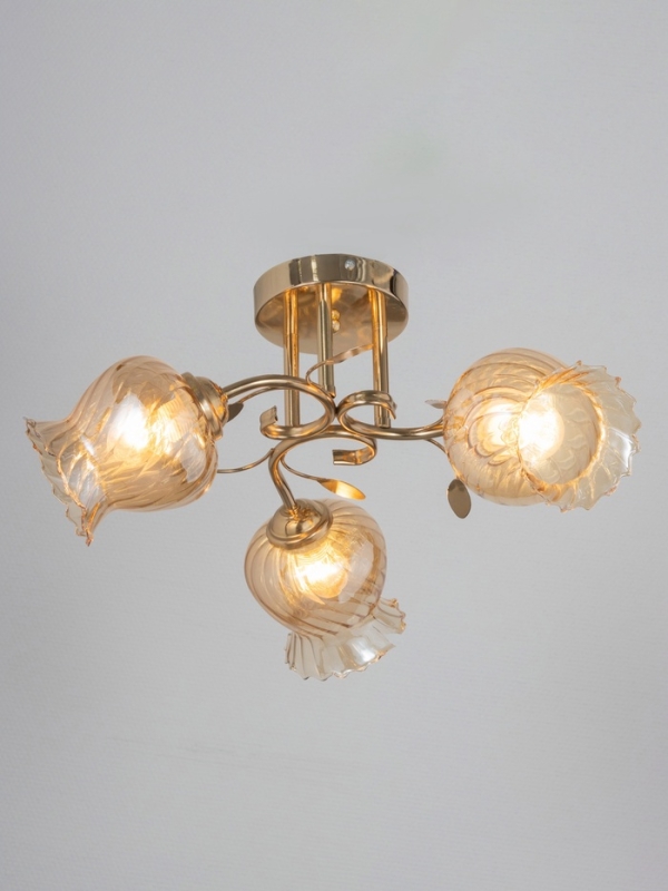 Люстра Люстра "Лиза" 3х40Вт Е27 золото