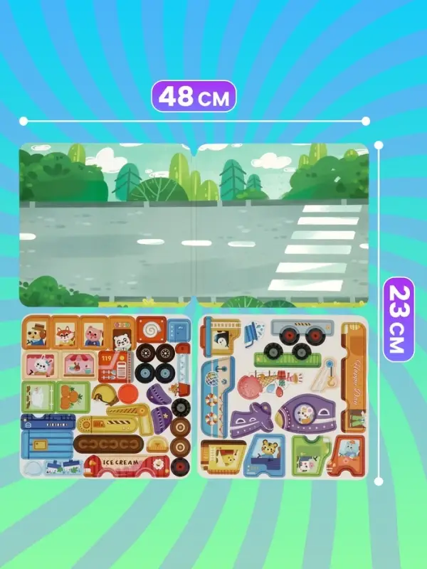 Магнитный набор &laquo;Транспорт&raquo;