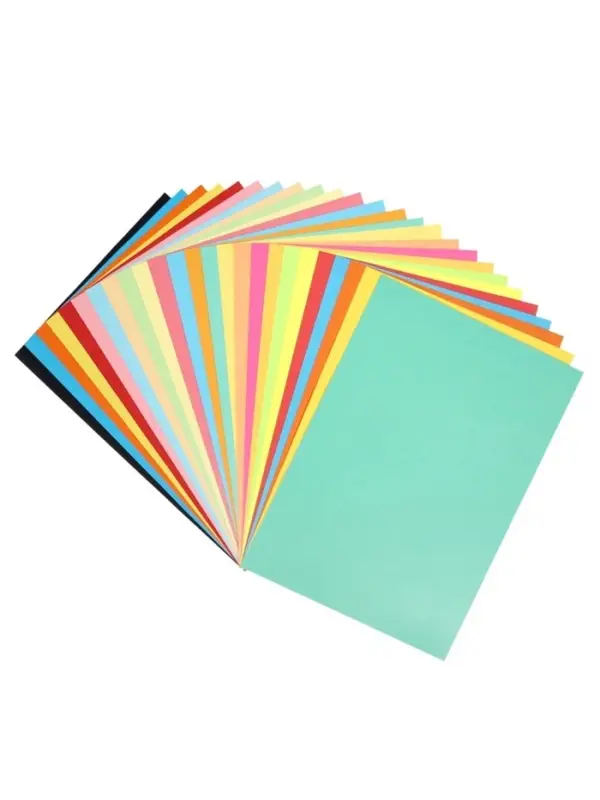 Бумага цветная А4, Calligrata Multicolor, 25 листов, 25 цветов, 80 г/м&sup2;, микс