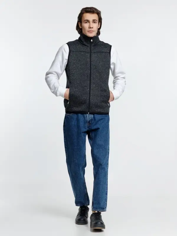 Жилет унисекс Gotland, черный, размер S Жилет унисекс Gotland, черный, размер S