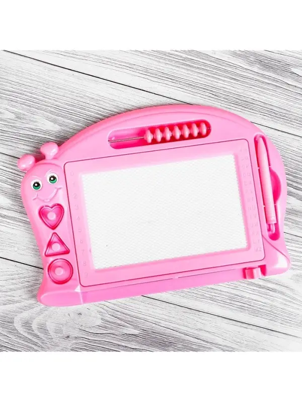 Доска магнитная &laquo;Улитка&raquo;, счёты, 3 печати, МИКС