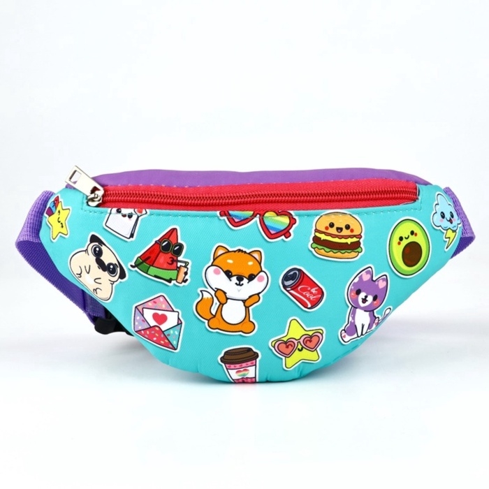 Сумка поясная детская «Весёлые друзья», 20 х 10 х 6 см Сумка поясная детская «Весёлые друзья», 20 х 10 х 6 см