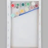 Картина по номерам &laquo;Зеркало-веночек&raquo;, 20&times;30 см