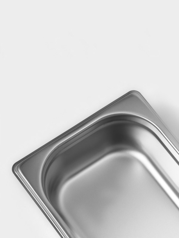 Гастроемкость 1/3x65 мм, 325x176x65 мм, толщина 0,8 мм Гастроемкость 1/3x65 мм, 325x176x65 мм, толщина 0,8 мм