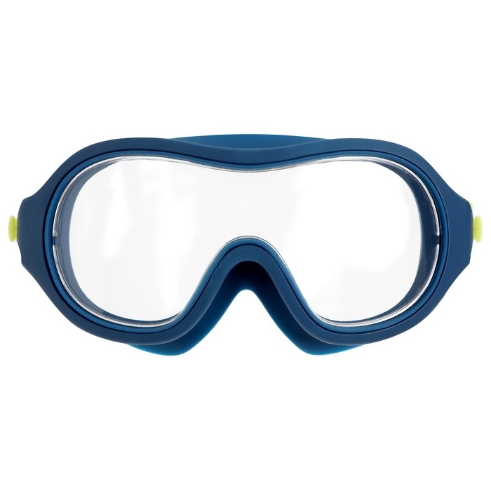 Маска для плавания детская ONLYTOP, беруши, цвет синий Маска для плавания детская ONLYTOP, беруши, цвет синий