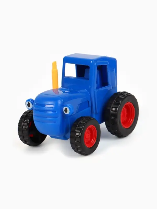 Игрушка трактор с телегой