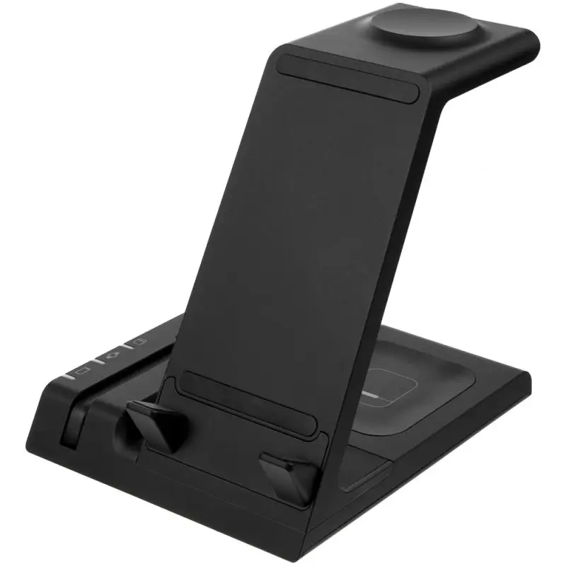 Зарядная станция Tres, черная Зарядная станция Tres, черная