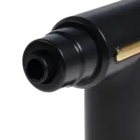 Массажёр для тела LEM-02, вибрационный, 4 насадки, 6 режимов, 1800-3200 об/мин, чёрный