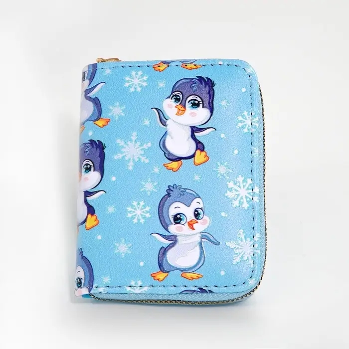 Кошелёк на молнии Выбражулька, голубой