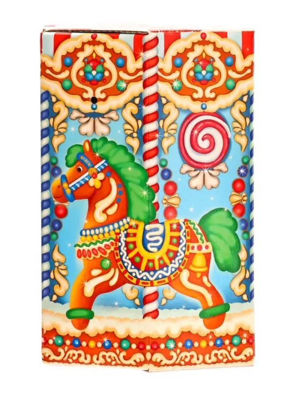 Подарок в картонной упаковке ПРЯНИЧНАЯ КАРУСЕЛЬ 1000 гр