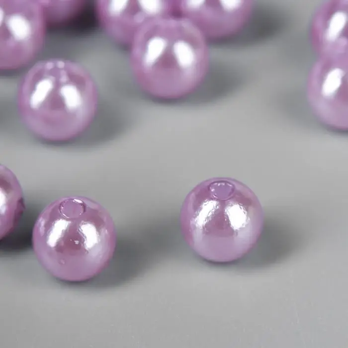 Бусины для творчества пластик Бусины для творчества пластик "Японский розовый" набор 200 шт d=0,6 см