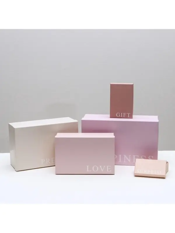 Набор коробок 10 в 1, упаковка подарочная, &laquo;Нежный&raquo;, 12&times;7&times;4 - 32.5&times;20&times;12.5 см