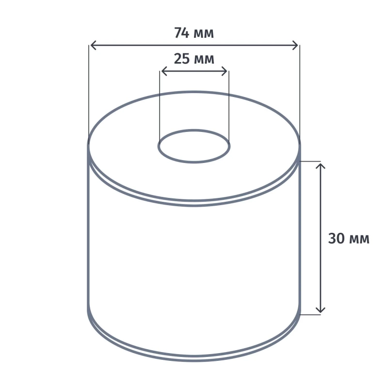 Риббон Wax/Resin 30 мм 450 м OUT вт. 25