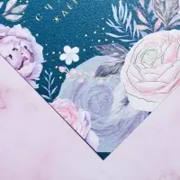 Открытка на акварельном картоне с тиснением «Счастье ждет тебя», 15×10 см