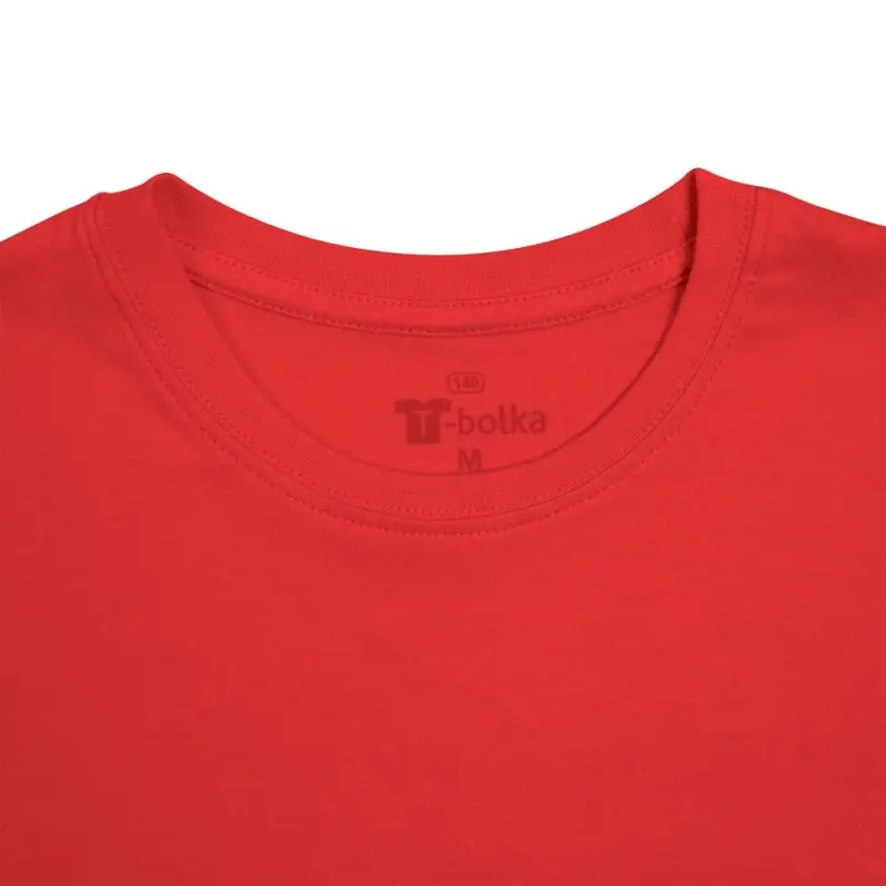 Футболка унисекс T-bolka 140, красная, размер S Футболка унисекс T-bolka 140, красная, размер S