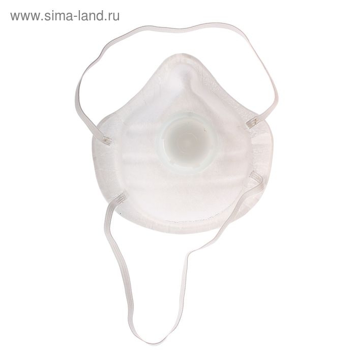 Полумаска фильтрующая формованная с клапаном FFP1 в индивидуальной упаковке Полумаска фильтрующая формованная с клапаном FFP1 в индивидуальной упаковке