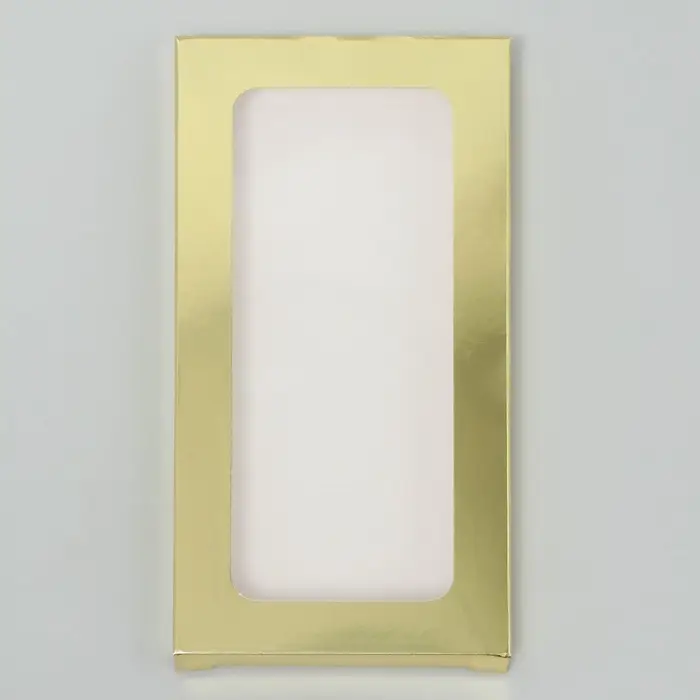 Коробка для шоколада «Золото», с окном, 17 х 8.5 х 1.5 см Коробка для шоколада «Золото», с окном, 17 х 8.5 х 1.5 см