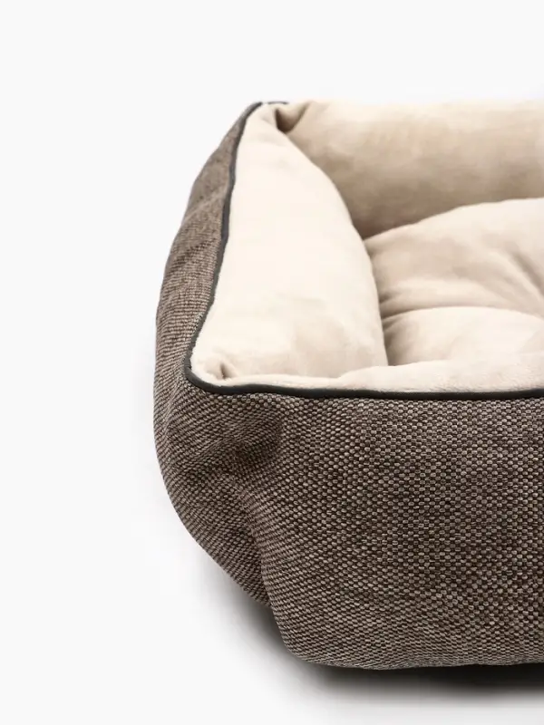 Лежанка для животных &laquo;Лофт Фрейм&raquo;, 48&times;37&times;10 см, бежевая