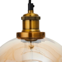 Светильник BayerLux 1385/1 E27 40Вт бронза 21х21х28-128см